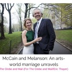 After a whirlwind romance, Jeff Melanson and Eleanor McCain wed in April, 2014, shortly before they were photographed in New York. (For The Globe and Mail/Eric Thayer)