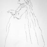 Harlequin Drawing Faustina