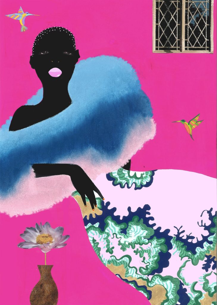 Valentino, fall 2019 coutureIllustrated by Grace Lynne Haynes